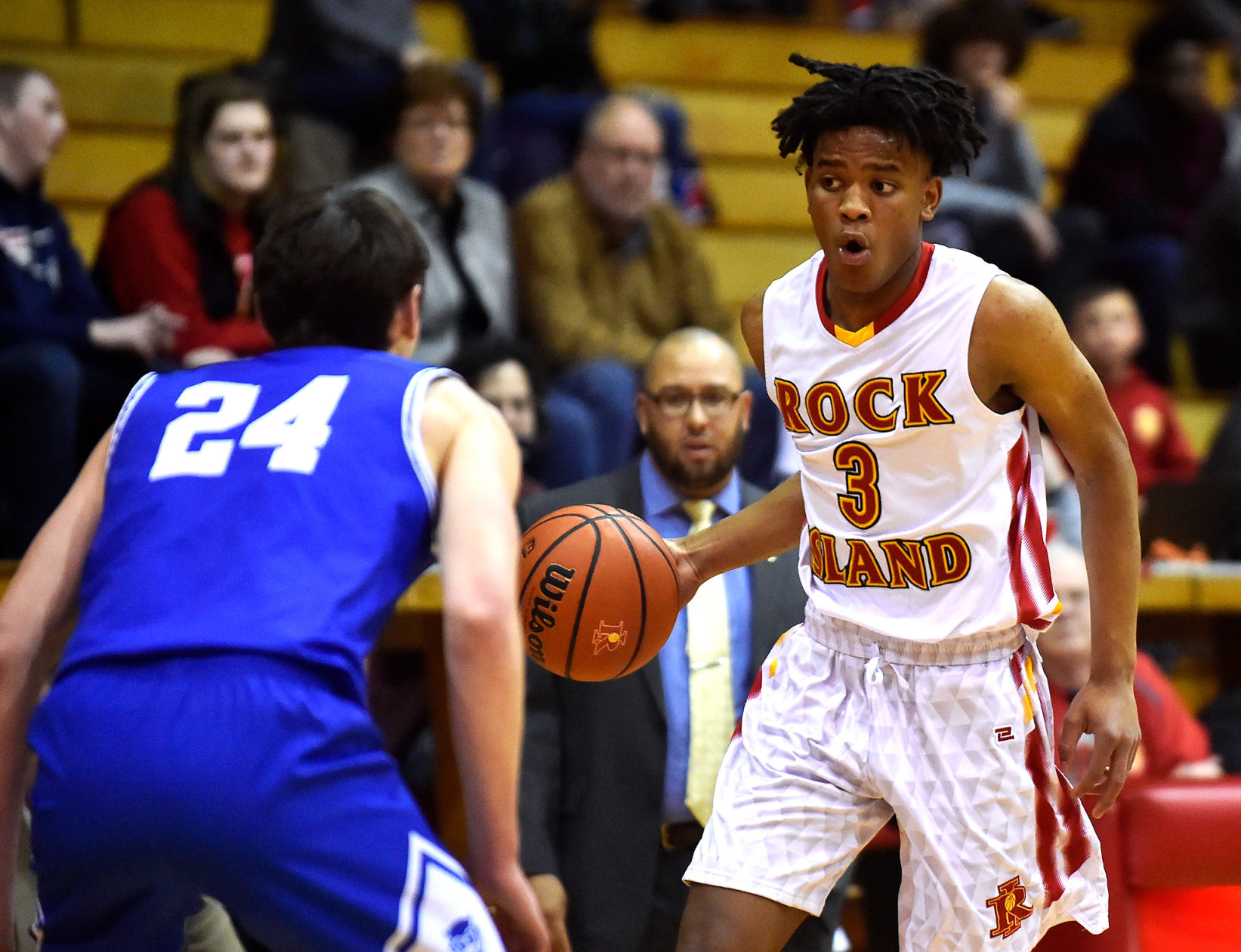 Prep Basketball: Rock Island vs. Quincy